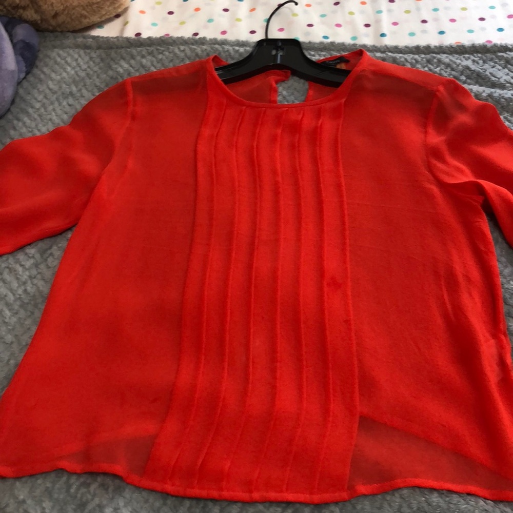 Raoul long sleeve silk blouse